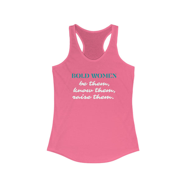 BOLD Women Racerback Tank