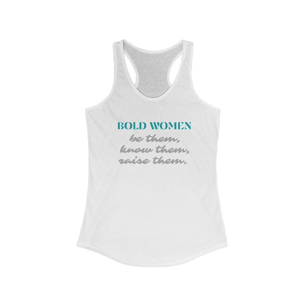 BOLD Women Racerback Tank