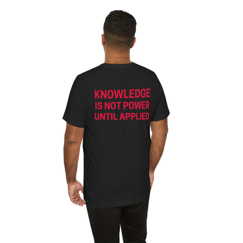 Knowledge is not power until applied *on back* ---more colors!