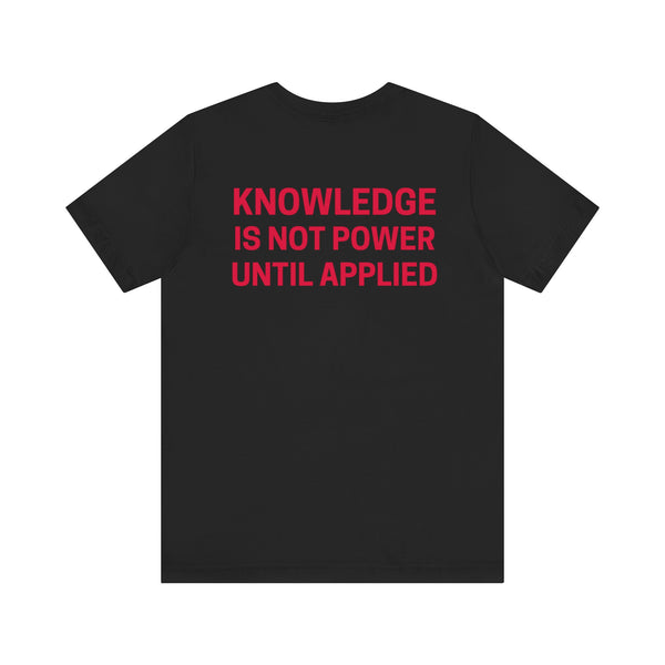 Knowledge is not power until applied *on back* ---more colors!