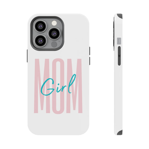 Girl Mom Galaxy 21 and iphone 13 Impact-Resistant Cases