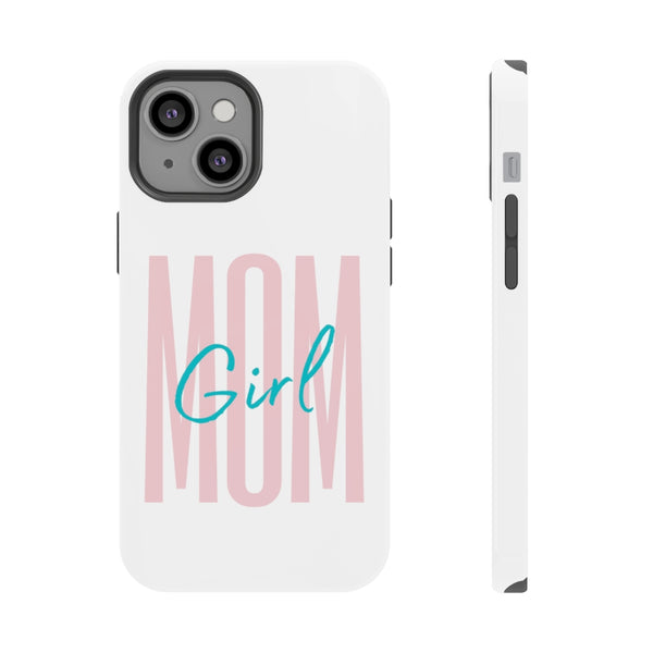 Girl Mom Galaxy 21 and iphone 13 Impact-Resistant Cases